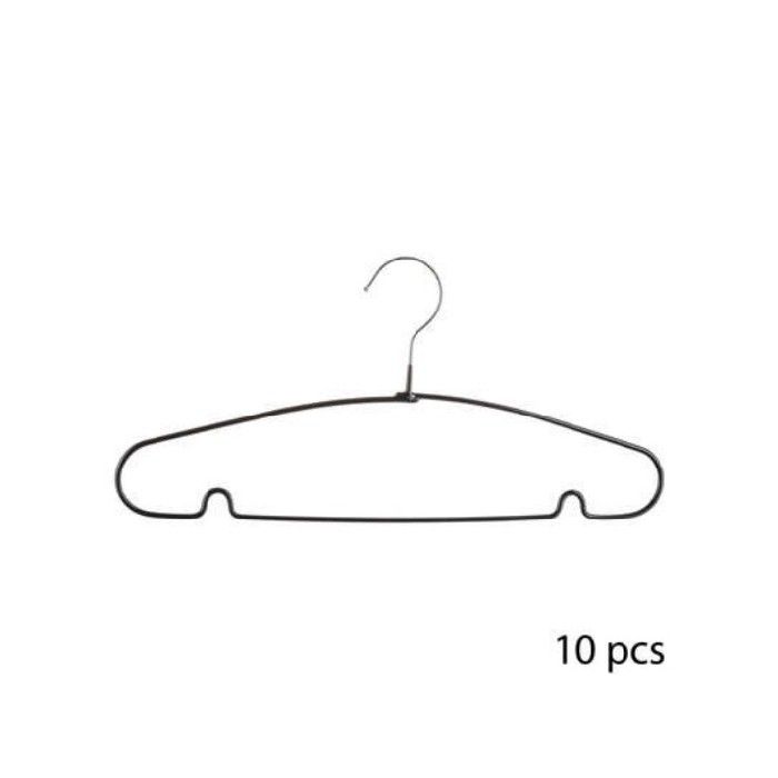 SET OF 10 METAL PVC HANGERS