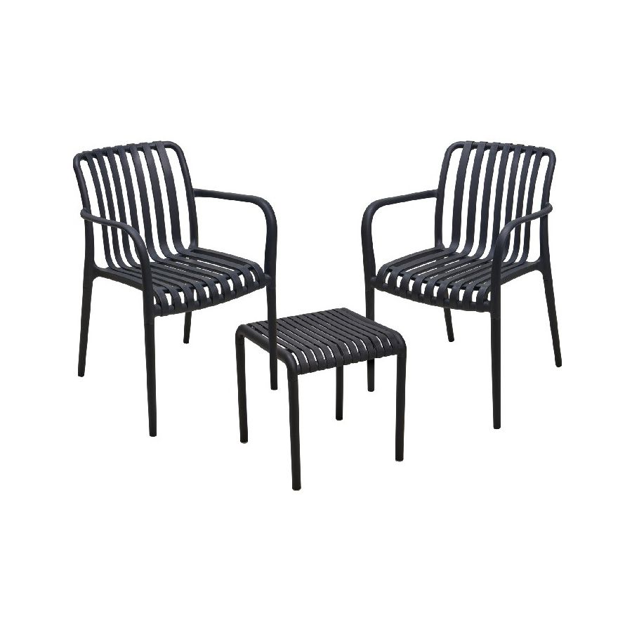 3-Piece Outdoor Lounge Set