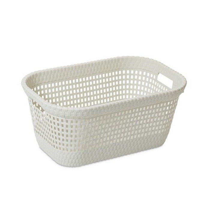 RATTAN open laundry basket