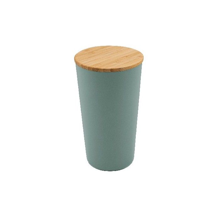 STORAGE CYLINDER WITH BAMBOO LID