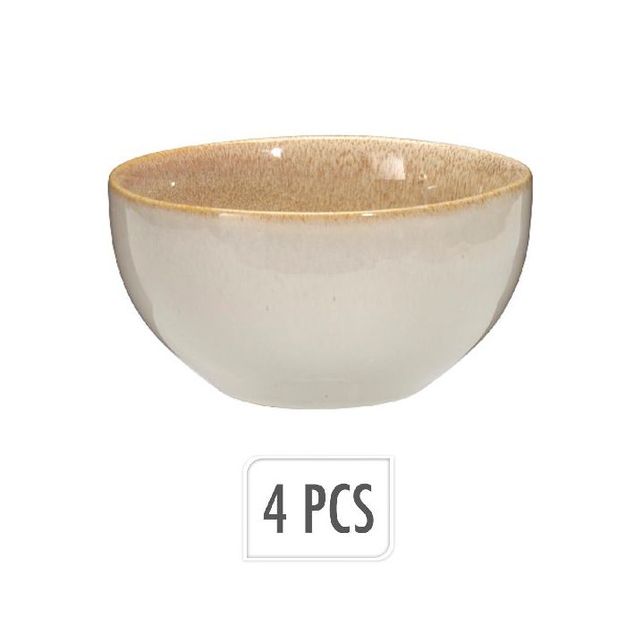 SET OF 4 BOWLS (assorted colours)