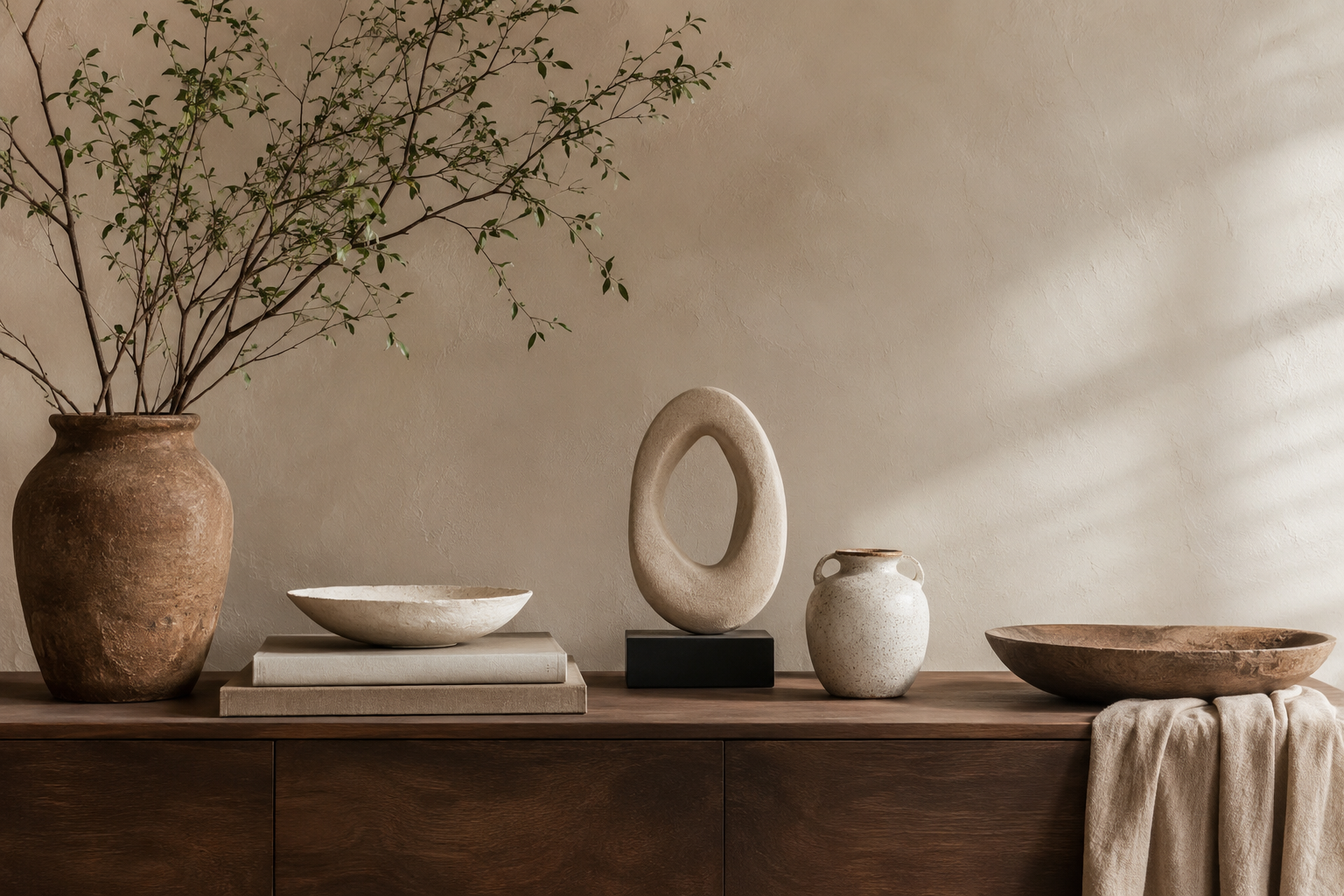 Curated decorative accessories