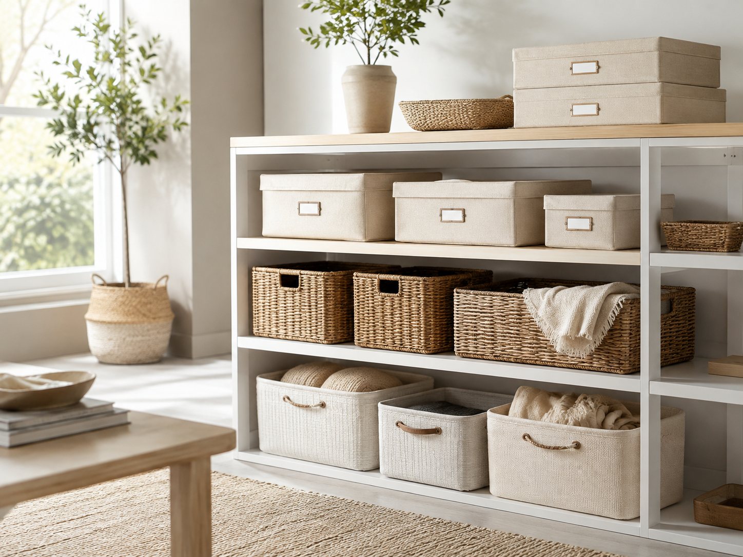 Boxes and baskets