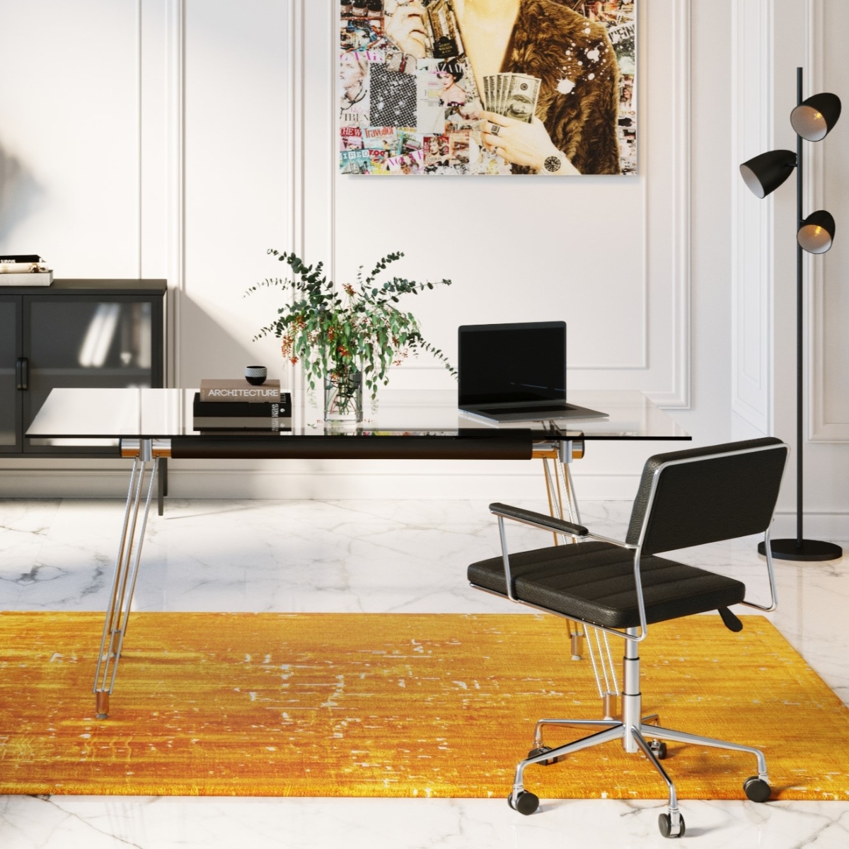 Glass Desks