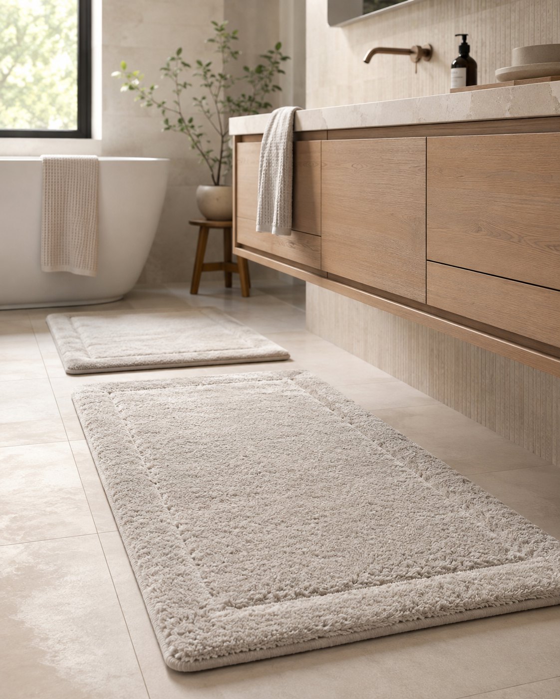 Bathroom carpets