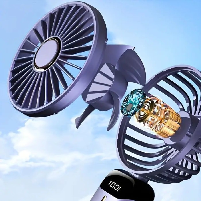 small-appliances/cooling/5-speed-mini-portable-fan-with-led-display-pink
