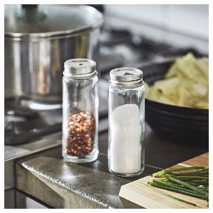 tableware/condiment-sets/ikea-citronhaj-salt-and-pepper-shakers-clear-glassstainless-steel-12cm