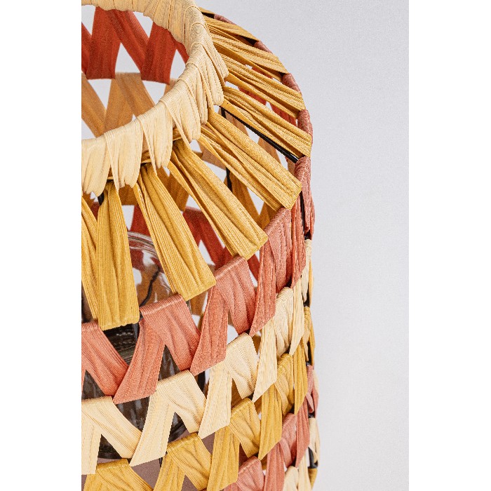 home-decor/candle-holders-lanterns/bizzotto-jala-low-round-cylindrical-lantern-ochre-brick-diameter-25cm-x-height-405cm