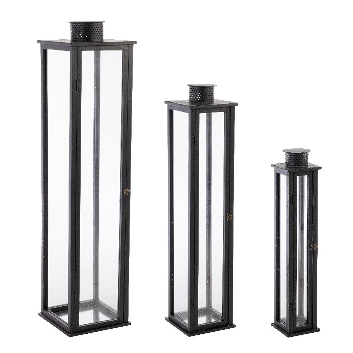 home-decor/candle-holders-lanterns/bizzotto-set-of-3-torsti-black-lantern