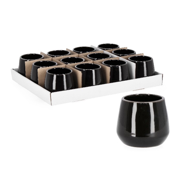 home-decor/vases/leticia-black-ceramic-vase-d10