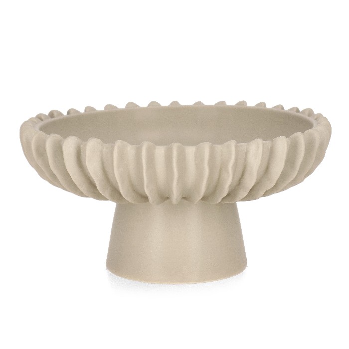 tableware/serveware/eldar-rose-cream-beige-decorative-cake-stand-–-d26cm-x-h135cm
