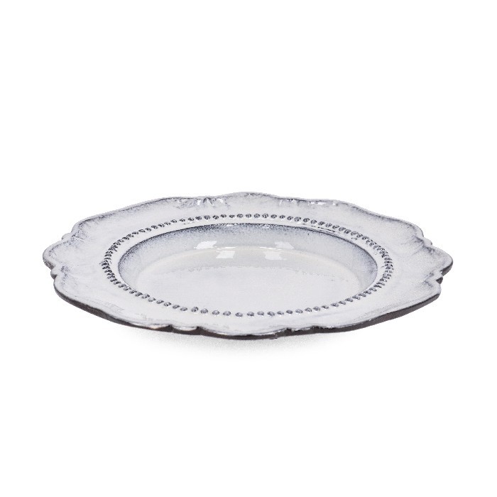 tableware/plates-bowls/bizzotto-hikari-antique-white-decorative-plate-d19cm