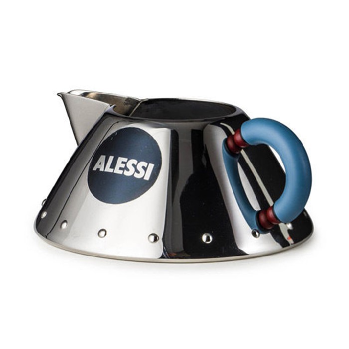 kitchenware/tea-coffee-accessories/alessi-creamer-jug-stainless-steel-with-blue-handle