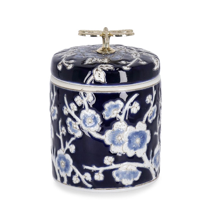 home-decor/vases/bizzotto-meng-cylindrical-vase-blue-white-with-lid-h16cm