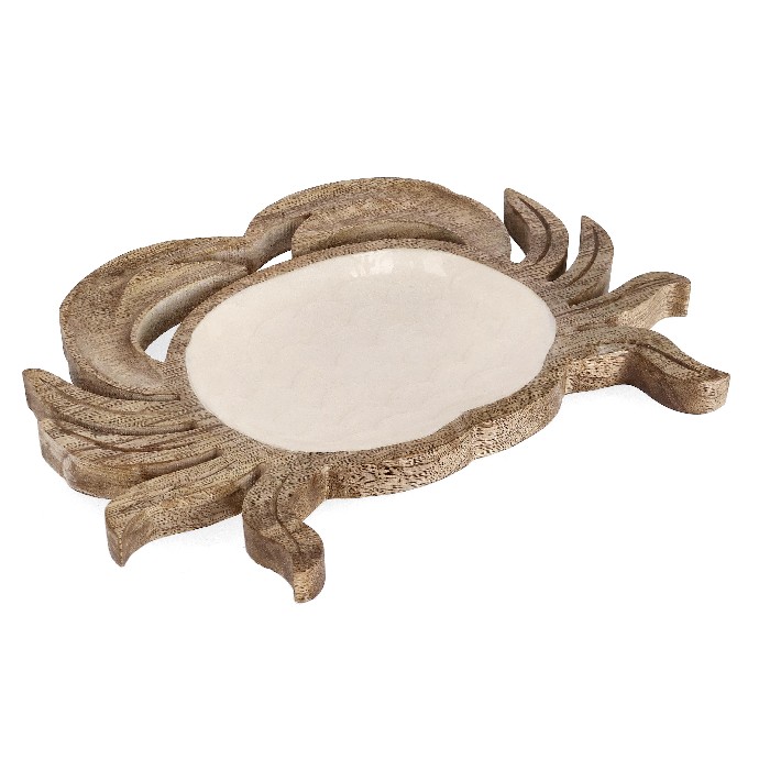 tableware/serveware/bizzotto-knossos-tray-white-crab-38cm-x-30cm