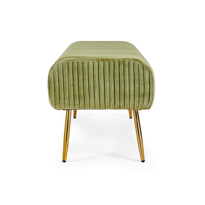 living/seating-accents/bizzotto-selena-bench-with-gold-legs-upholstered-in-olive-green