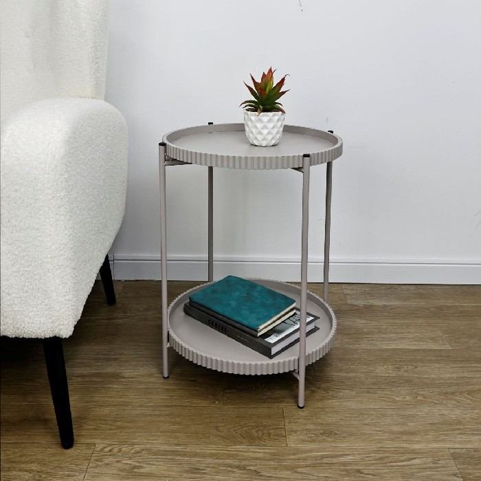 living/coffee-tables/herdys-round-sidecoffeenight-table-ø42cm-beige
