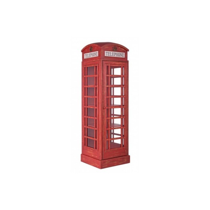 living/shelving-systems/bizzotto-red-cabin-bookcase-telephone-box