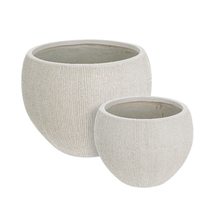 home-decor/indoor-pots-plant-stands/bizzotto-set-of-2-brush-beige-spherical-vase-holders