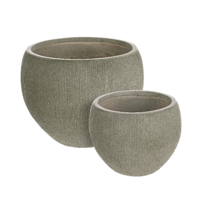home-decor/indoor-pots-plant-stands/bizzotto-set-of-2-brush-sage-green-spherical-vase-holders
