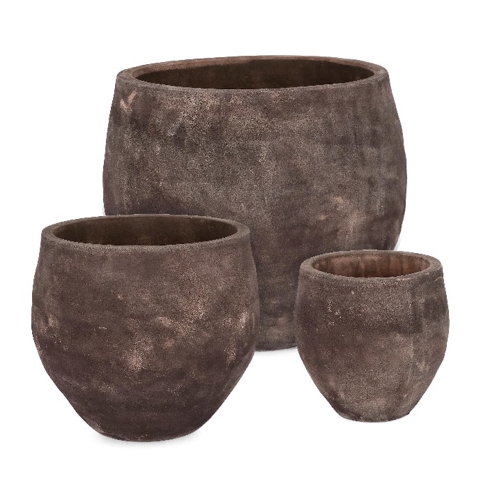 home-decor/indoor-pots-plant-stands/bizzotto-set-of-3-minh-shaped-pots-holders-dark-terracotta