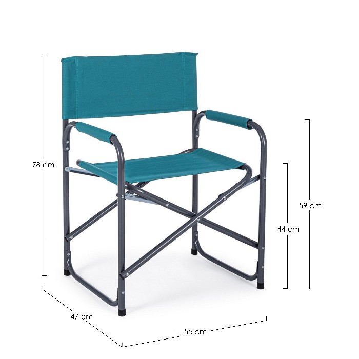 outdoor/chairs-deckchairs/bizzotto-olbia-turquoise-director-chair