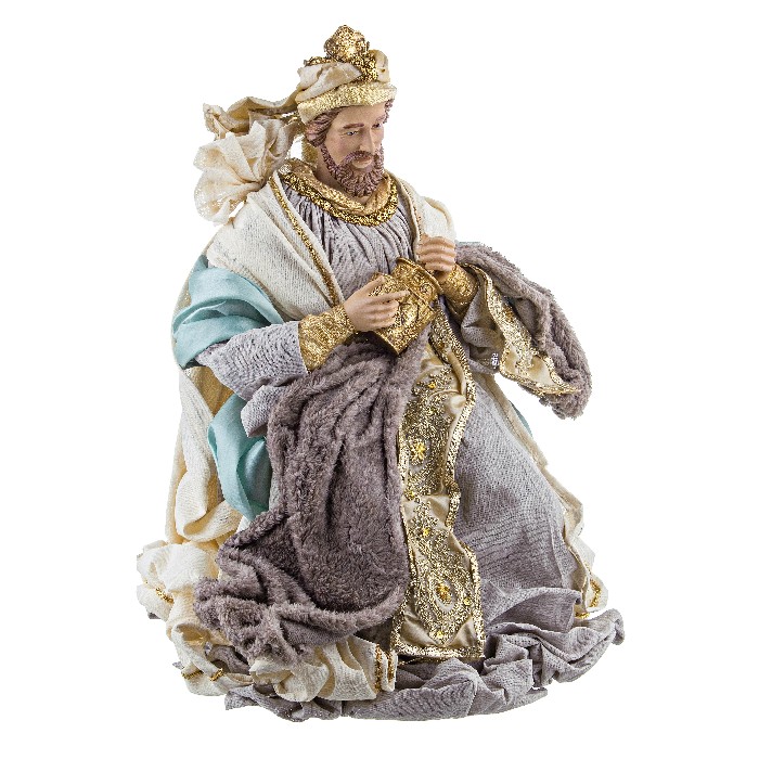 christmas/cribs-villages/bizzotto-sitting-wise-man-figurine