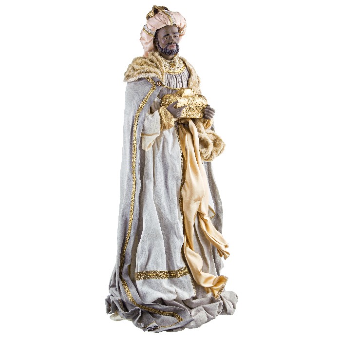 christmas/cribs-villages/bizzotto-black-wise-man-figurine