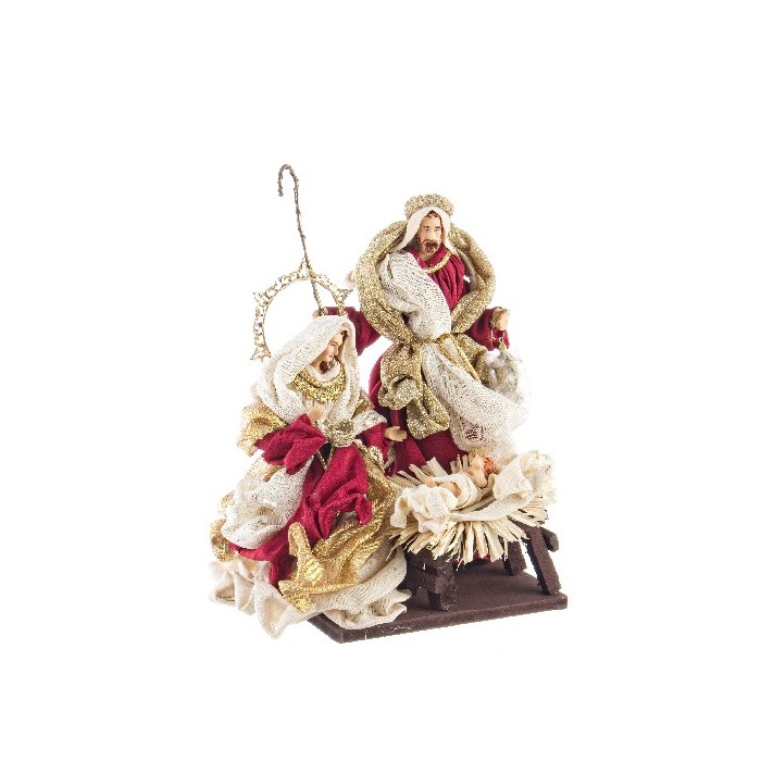 christmas/cribs-villages/xmas-bizzotto-fastosa-bordeaux-holy-family