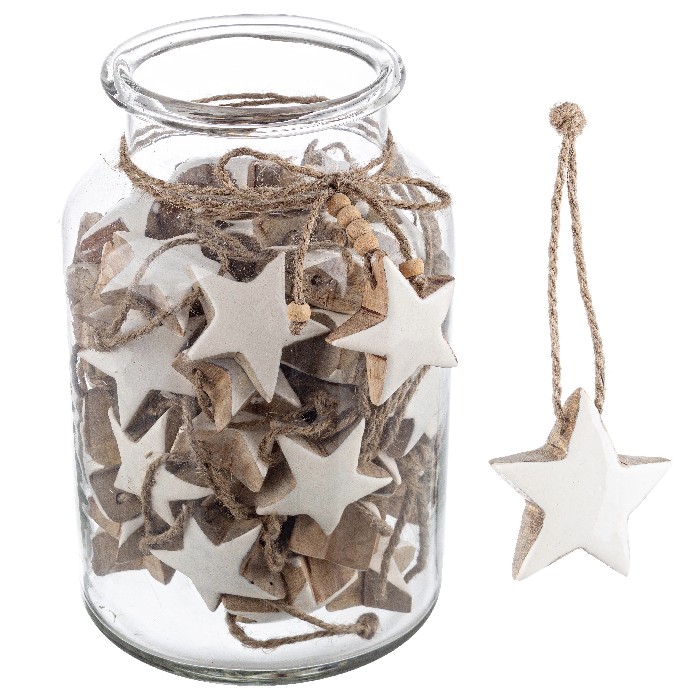 christmas/baubles/bizzotto-haley-white-star-ornament-vase-h60cm