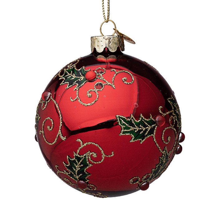 christmas/baubles/xmas-zaida-red-glass-ball-d8cm