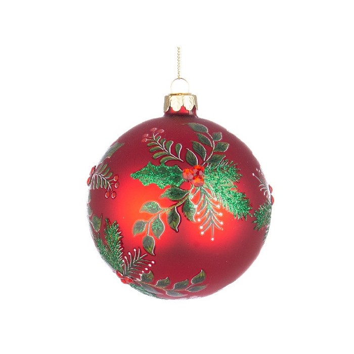 christmas/baubles/xmas-bizzotto-leafage-red-glass-ball-d100cm