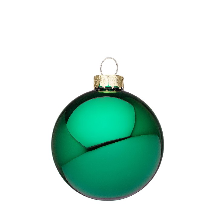 christmas/baubles/shiny-emerald-green-glass-ball-–-d6cm-7728s