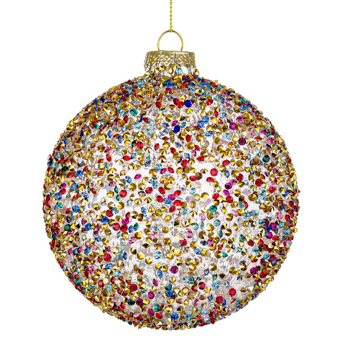 christmas/baubles/kleis-multicolor-glass-ball-d10cm