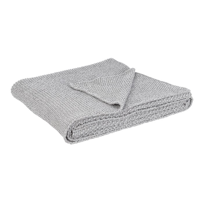 home-textiles/blankets-throws/bizzotto-kleophe-light-grey-blanket-130cm-x-170cm