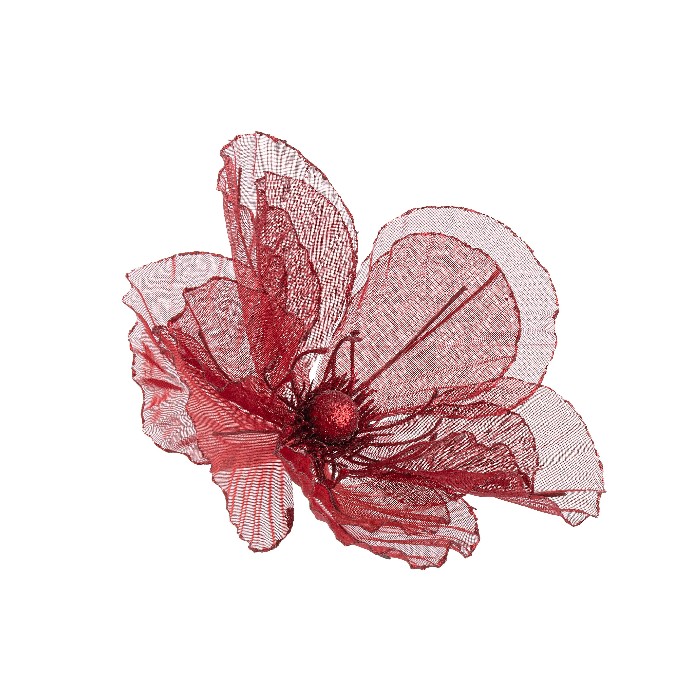 christmas/decorations/olympias-red-magnolia-pick-–-h27cm