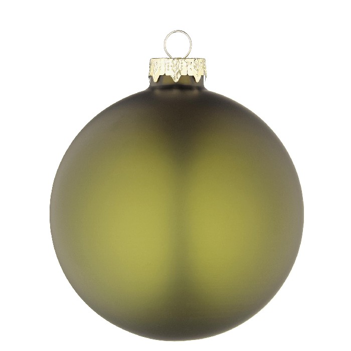 christmas/baubles/moss-green-matte-glass-ball-–-d10cm-5363m