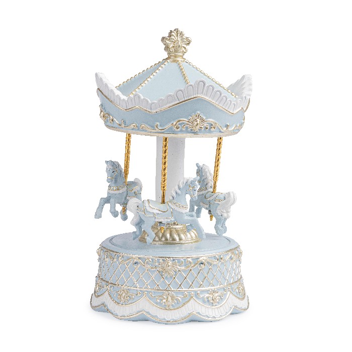christmas/decorations/darling-light-blue-carousel-music-box-with-horse