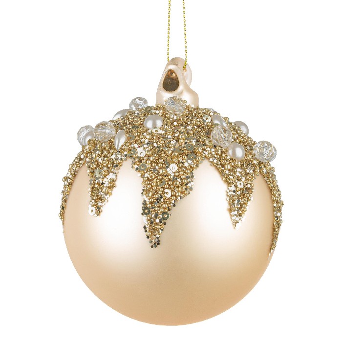 christmas/baubles/bizzotto-imperial-champagne-glass-ball-diameter-8cm