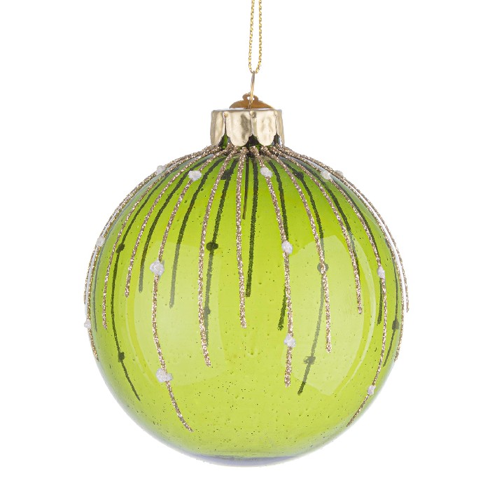 christmas/baubles/sparkle-green-glass-ball-–-d8cm