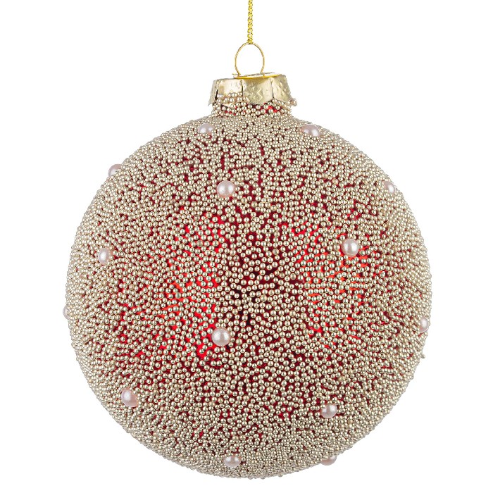 christmas/baubles/pearl-red-glass-ball-–-d10cm