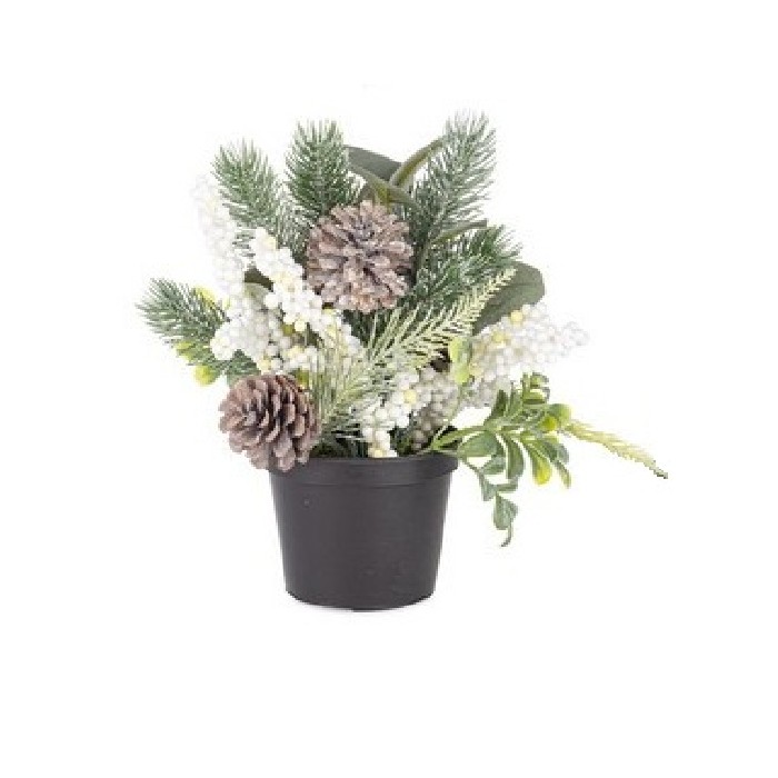 christmas/decorations/yard-potted-plant-with-white-berries-–-h29cm
