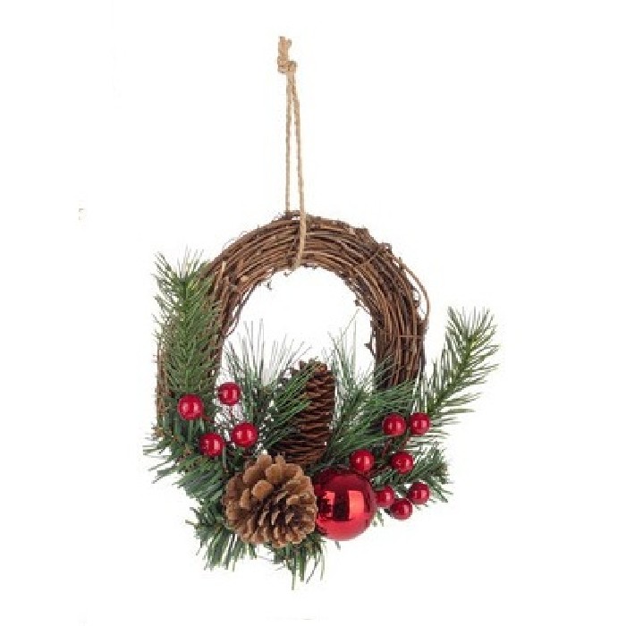 christmas/decorations/yard-wreath-with-red-berries-–-d20cm