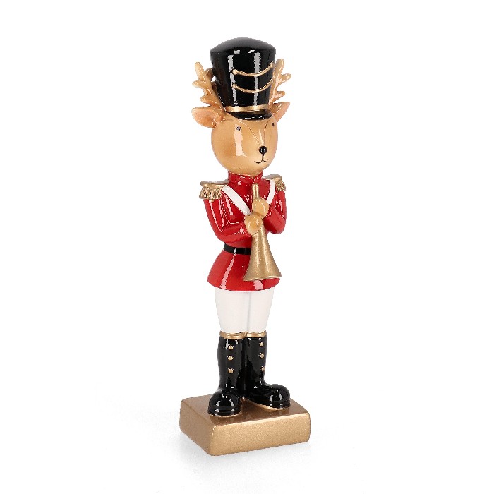 christmas/nutcrackers/cathal-reindeer-little-soldier-with-trumpet-–-h275cm