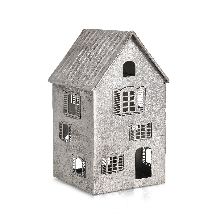 christmas/decorations/lodge-rectangular-silver-candle-holder-–-1-piece-h18cm