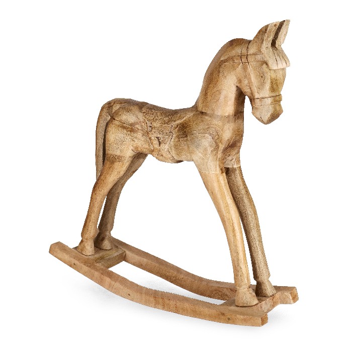 christmas/decorations/archer-brown-rocking-horse-–-h38cm