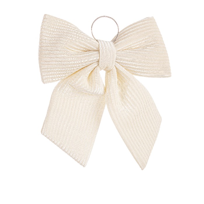 christmas/decorations/karlene-white-bow-ornament-–-h34cm