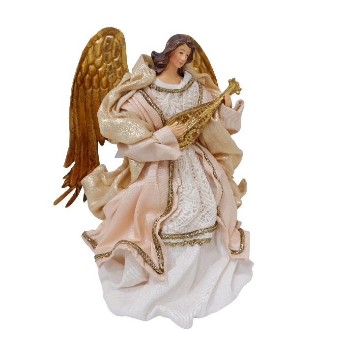 christmas/cribs-villages/bizzotto-trusty-standing-angel-with-mandolin-natural-and-beige-h25cm