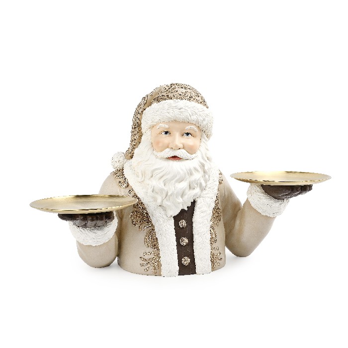christmas/table-setups/bizzotto-clowne-round-beige-santa-tray-2-tier-h49-1cm