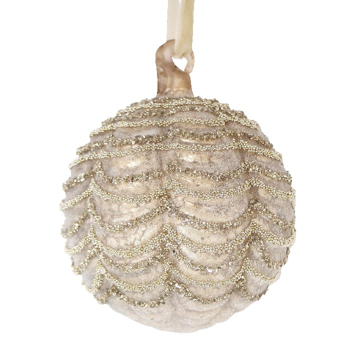 christmas/baubles/bizzotto-layers-champagne-glass-ball-diameter-8cm